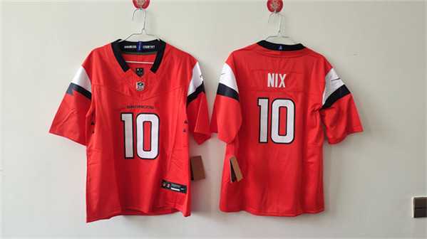 Women's Denver Broncos #10 Bo Nix Orange 2024 F.U.S.E. Alternate Stitched Jersey,We sell and wholesale Women's Denver Broncos #10 Bo Nix Orange 2024 F.U.S.E. Alternate Stitched Jersey on line form chian!